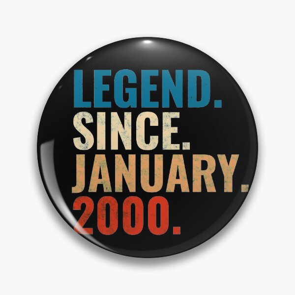 Item preview, Legend Since January 2000 Retro Vintage designed and sold by Teelogic.