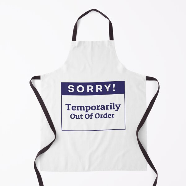 Item preview, Temporarily Out Of Order Sign for Store, Shop, Cafe, Office, Restaurants designed and sold by tecoprint.