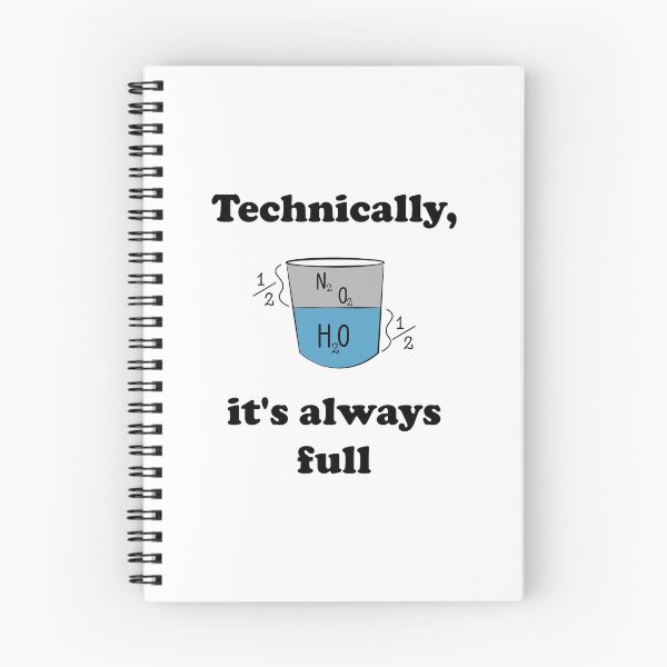 Item preview, Technically It's Always Full Science Humor designed and sold by Sky1I.