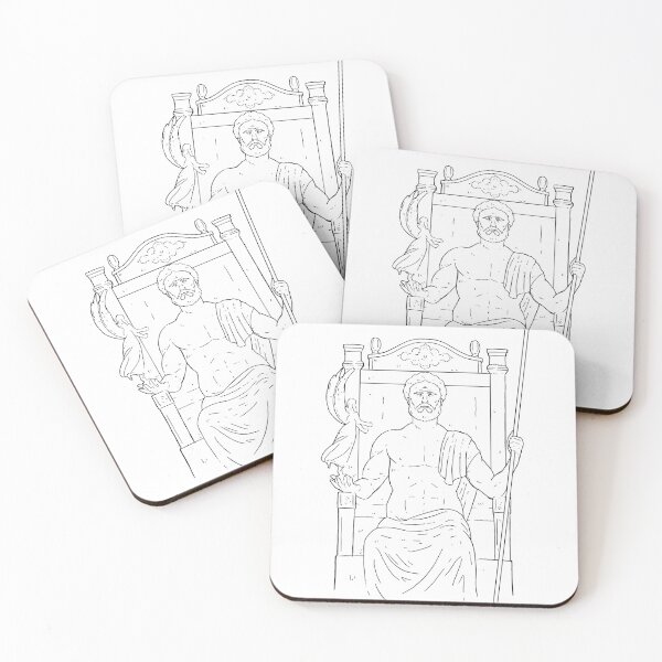 Item preview, Statue of Zeus - Olympia designed and sold by Klotho-Fashion.