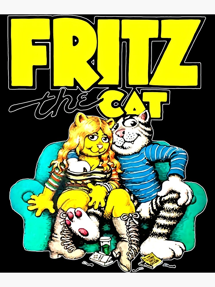 Fritz The Cat Retro Adult Cartoon Fan Classic T Shirt Png Poster For Sale By Jessicamiller