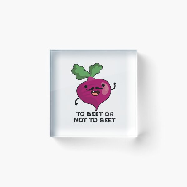 Item preview, To Beet Or Not To Beet Funny Veggie Puns  designed and sold by punnybone.