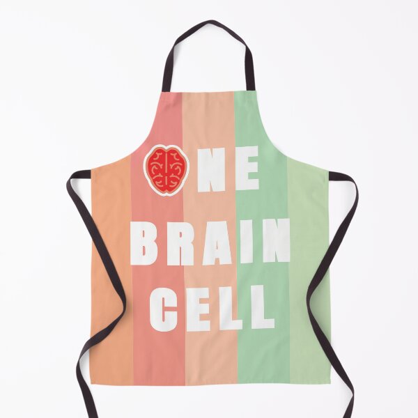 Item preview, One Brain Cell With Pastel Color Background designed and sold by FridPix.