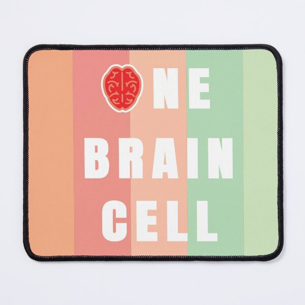 Item preview, One Brain Cell With Pastel Color Background designed and sold by FridPix.