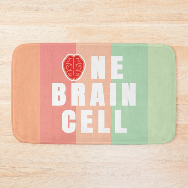 Item preview, One Brain Cell With Pastel Color Background designed and sold by FridPix.