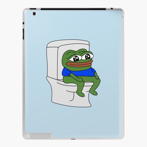 Bored poggers emote - peepo pepega twitch discord frog Art Board