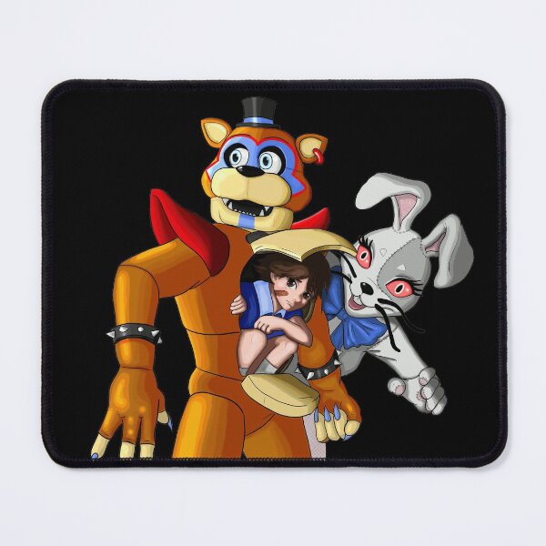 Item preview, FNAF Security Breach Glam Rock Freddy, Gregory and Vanny designed and sold by Daveofthedead87.