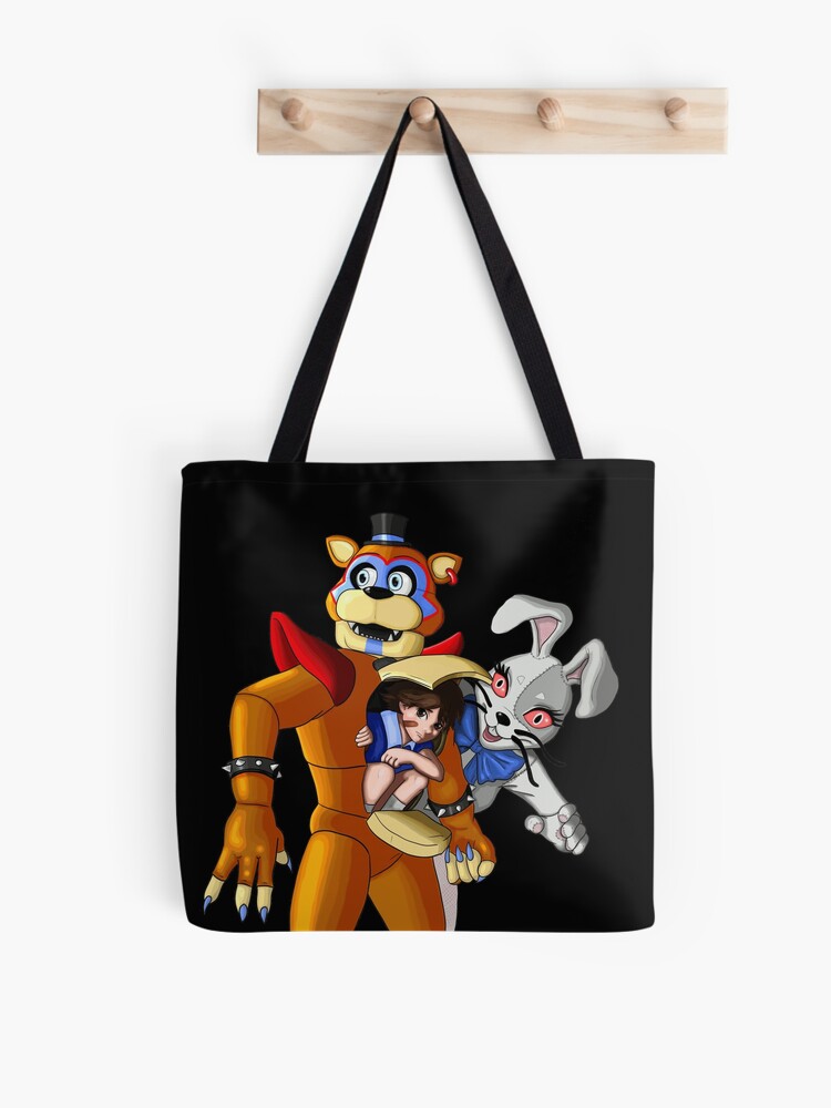 FNAF Security Breach Glam Rock Freddy, Gregory and Vanny Tote Bag for Sale  by Daveofthedead87