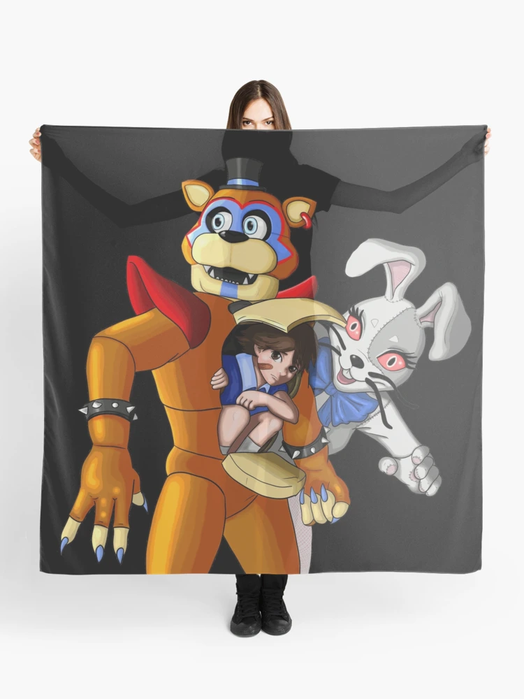 FNAF Security Breach Glam Rock Freddy, Gregory and Vanny Throw Blanket for  Sale by Daveofthedead87