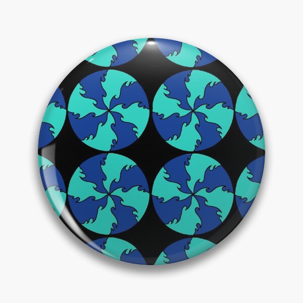 Item preview, Wave circle pattern designed and sold by SubmergeArt.