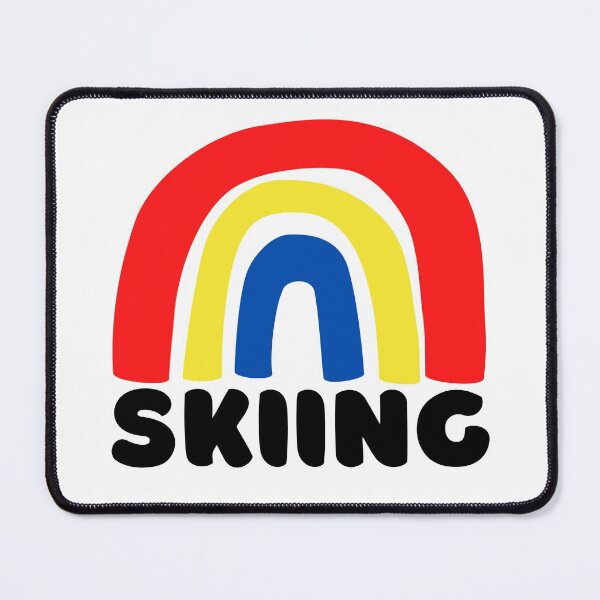 Item preview, Skiing rainbow. designed and sold by TheGreenGoat.