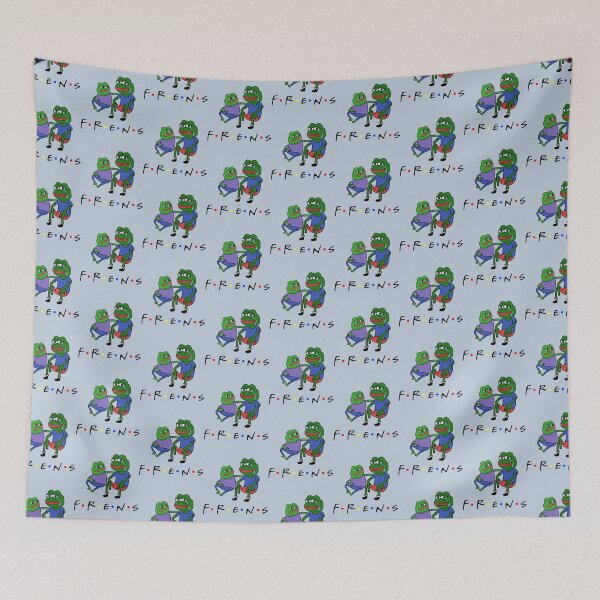Item preview, Pepe Frens   designed and sold by StrayHeadcovers.