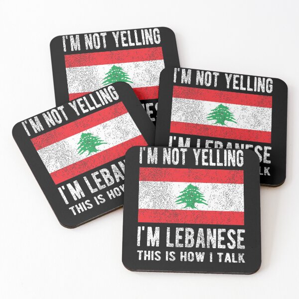 Item preview, Lebanese Heritage Lebanon Roots Lebanese Flag designed and sold by Pukiart.