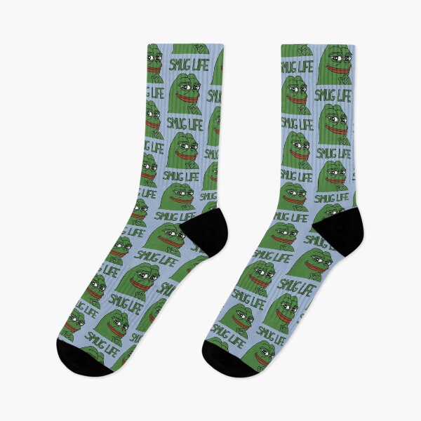 Item preview, PEPE FROG _quot_SMUG LIFE_quot_ SHIRTS + MORE   designed and sold by StrayHeadcovers.