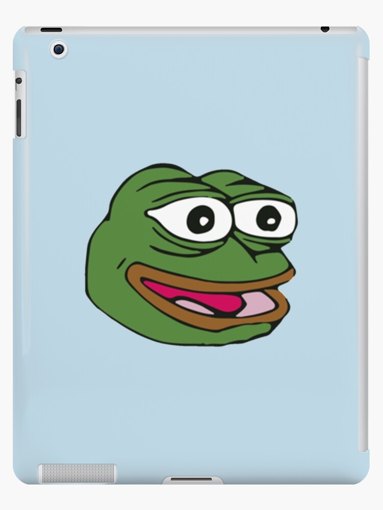 Pepega in HD Twitch Emote | iPad Case & Skin