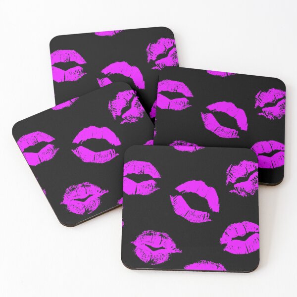 Item preview, Purple Lips Pattern designed and sold by LMoonDesigns.