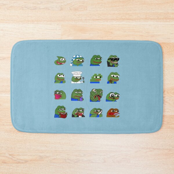Item preview, pepe peepo variety set (16 pepes edition)   designed and sold by StrayHeadcovers.