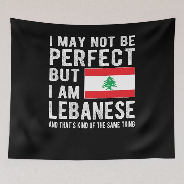 Item preview, Lebanese Flag Lebanon Heritage Lebanese Roots designed and sold by Pukiart.
