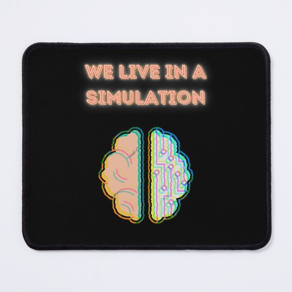 Item preview, Do We Live in a Simulation? designed and sold by SpaceArt1.