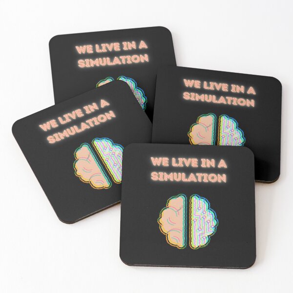 Item preview,  Do We Live in a Simulation? designed and sold by SpaceArt1.