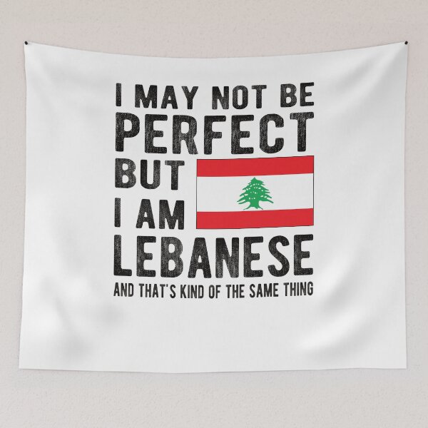 Item preview, Lebanese Flag Lebanon Heritage Lebanese Roots designed and sold by Pukiart.