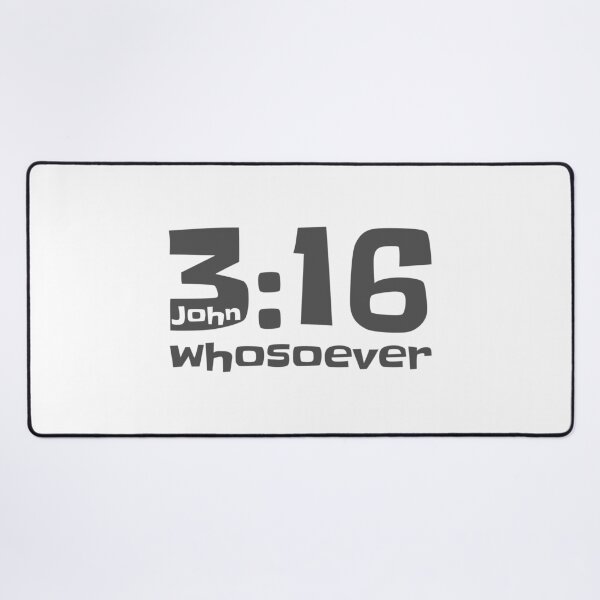Item preview, Christian Design - John 3 verse 16 - Whosoever designed and sold by simplydesignart.