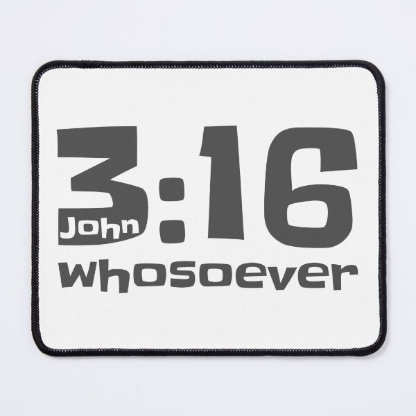 Item preview, Christian Design - John 3 verse 16 - Whosoever designed and sold by simplydesignart.