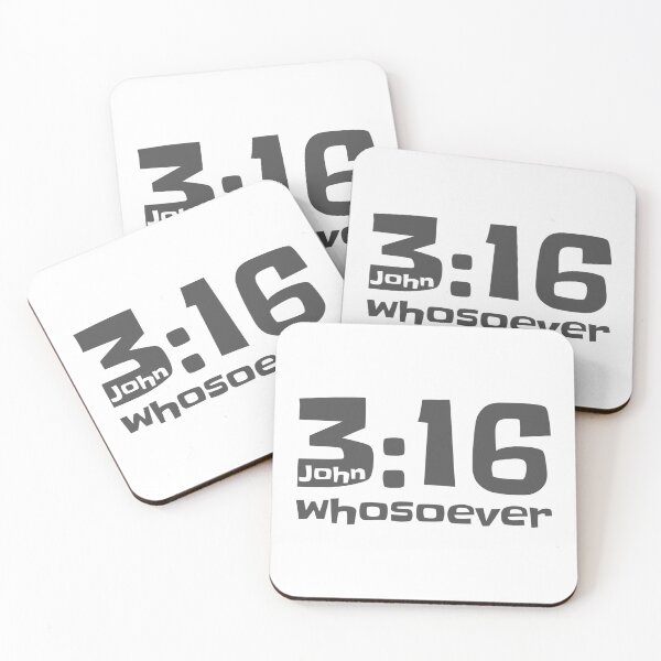 Item preview, Christian Design - John 3 verse 16 - Whosoever designed and sold by simplydesignart.