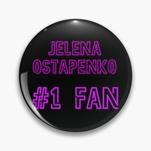 Item preview, Jelena Ostapenko #1 fan designed and sold by 2Girls1Shirt.