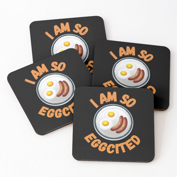 Item preview, i am so eggcited funny quote designed and sold by dzairshirts.