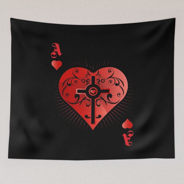 Item preview, Heart Poker Ace Casino designed and sold by MooonTees.