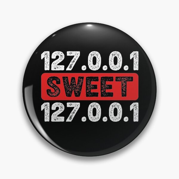 Item preview, 127.0.0.1 Sweet Funny IP Address designed and sold by Farid94.