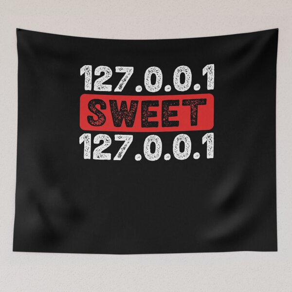 Item preview, 127.0.0.1 Sweet Funny IP Address designed and sold by Farid94.