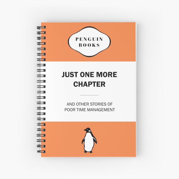 Item preview, Just One More Chapter designed and sold by indiebookster.