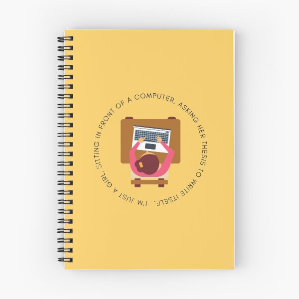 Item preview, I'm just a girl, sitting in front of a computer, asking her thesis to write itself designed and sold by PhDoer.