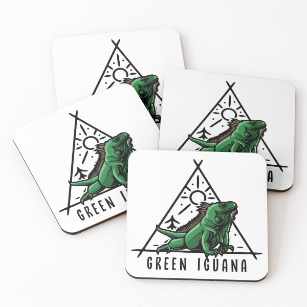 Item preview, Green Iguana Retro Reptile Keeper designed and sold by JRRTs.
