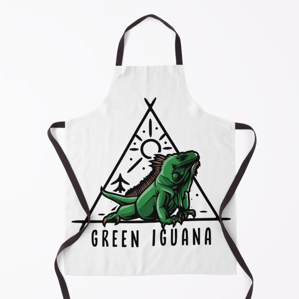 Item preview, Green Iguana Retro Reptile Keeper designed and sold by JRRTs.