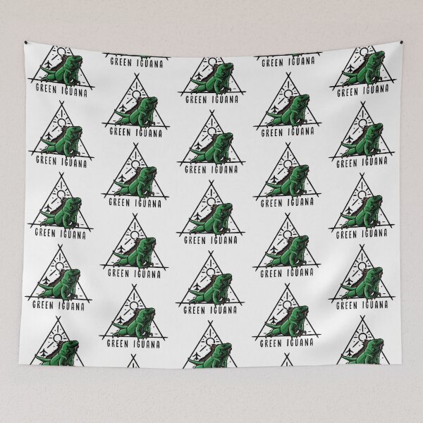 Item preview, Green Iguana Retro Reptile Keeper designed and sold by JRRTs.