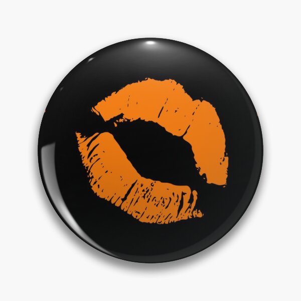 Item preview, Orange Lips Pattern designed and sold by LMoonDesigns.