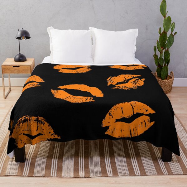 Item preview, Orange Lips Pattern designed and sold by LMoonDesigns.