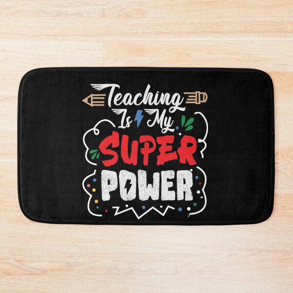 Item preview, Teaching Is My Superpower Whats Yours Funny Teacher Gift designed and sold by mohalaz.