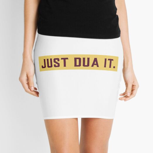 Just Dua It | Muslim Quotes Mini Skirt
