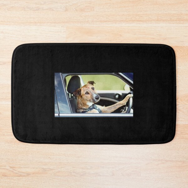 Item preview, dog driving a car designed and sold by nchofoloss.