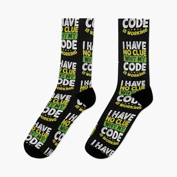 Item preview, I Have No Clue Why My Code is Working designed and sold by Farid94.