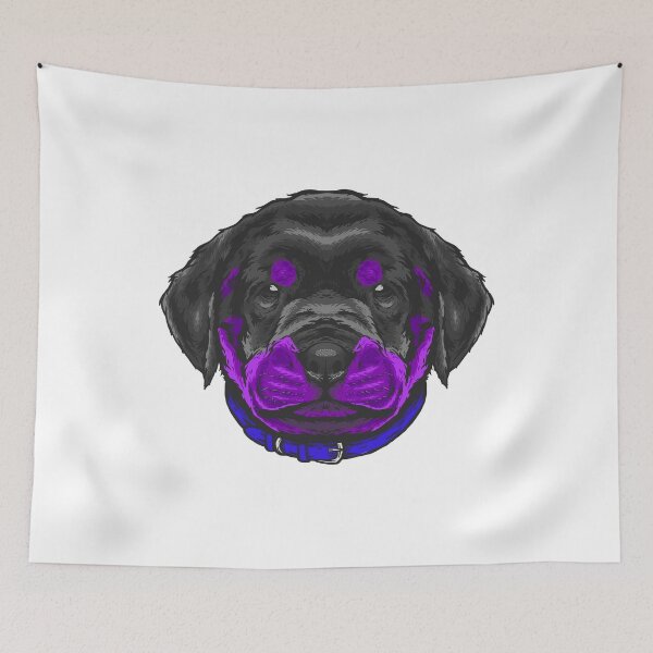 Item preview, Cute purple puppy designed and sold by Colossus1928.
