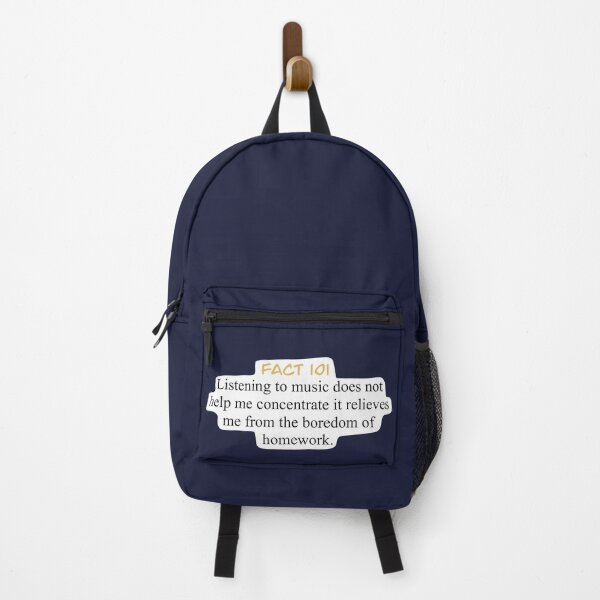 Item preview, Relatable teen struggles, I hate homework, school kid problems, listening to music doesn’t help me concentrate it relives me from the boredom of homework, music doesn’t help me concentrate, designed and sold by RashidaHanaart.