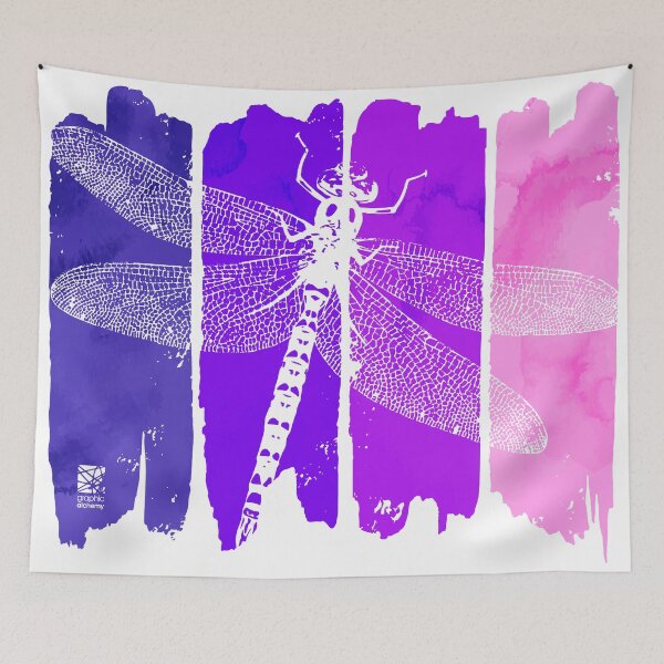 Item preview, Dragonfly Screenprint designed and sold by GraphicAlchemy.