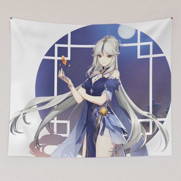 Item preview, Ningguang Orchid's Evening Gown - Genshin Impact designed and sold by Aka-Hanako.
