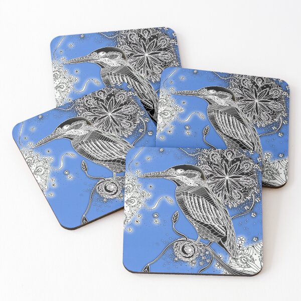 Item preview, Midnight Kingfisher designed and sold by Leah Amir.
