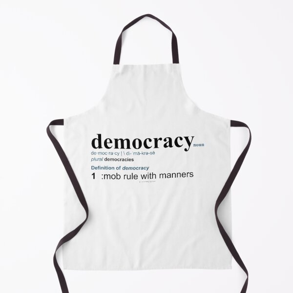 Item preview, Definition of “Democracy” designed and sold by VoluntaryPanda.